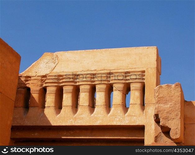 Low angle view of a building, Saqqara, Egypt