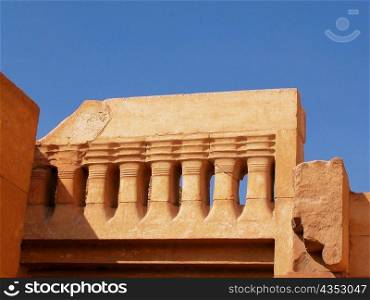 Low angle view of a building, Saqqara, Egypt
