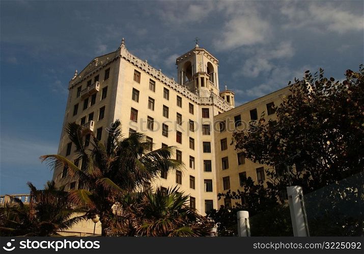 Low angle view of a building structure, Havana, Cuba