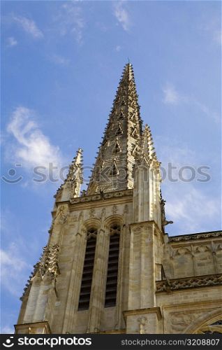 Low angle view of a building, Tour Pey Berland, Vieux Bordeaux, Bordeaux, France