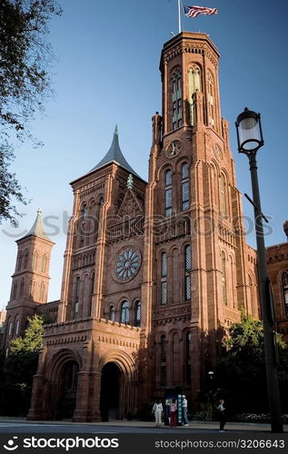 Low angle view of a building, Washington DC, USA