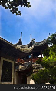 Low angle view of a building, Yu Yuan Gardens, Shanghai, China