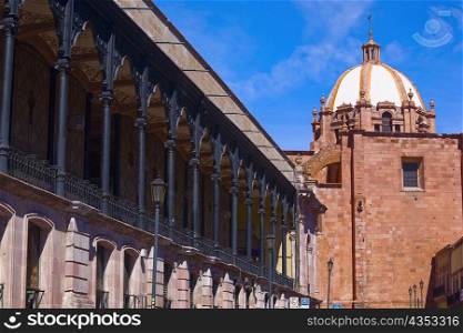 Low angle view of a cathedral, Catedral De Zacatecas, Zacatecas, Mexico