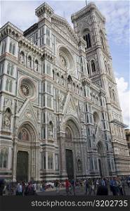 Low angle view of a cathedral, Duomo Santa Maria Del Fiore, Florence, Italy