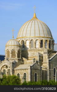 Low angle view of a cathedral, Eglise Orthodoxe Saint Alexandre De La Neva, Biarritz, France