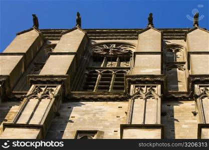 Low angle view of a cathedral, Le Mans Cathedral, Le Mans, France