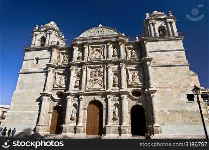 Low angle view of a cathedral, Oaxaca Cathedral, Oaxaca, Oaxaca State, Mexico