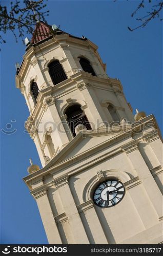 Low angle view of a cathedral, St. Augustine, Florida, USA