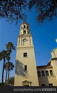 Low angle view of a cathedral, St. Augustine, Florida, USA