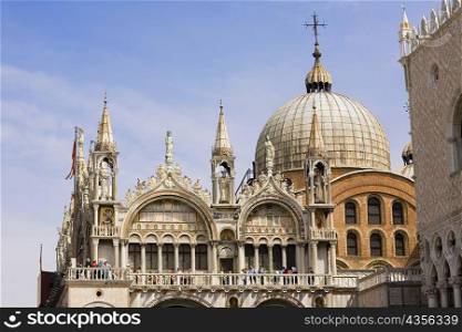 Low angle view of a cathedral, St. Mark&acute;s Cathedral, Venice, Italy