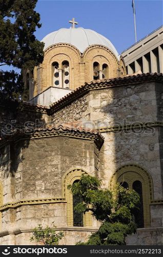 Low angle view of a church, Athens, Greece