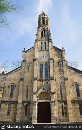 Low angle view of a church, Biarritz, Basque Country, Pyrenees-Atlantiques, Aquitaine, France