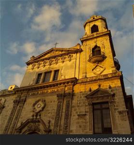 Low angle view of a church building, Havana, Cuba