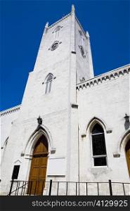 Low angle view of a church, Christ Church Cathedral, Nassau, Bahamas