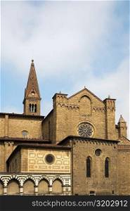 Low angle view of a church, Church of Santa Maria Novella, Florence, Tuscany, Italy