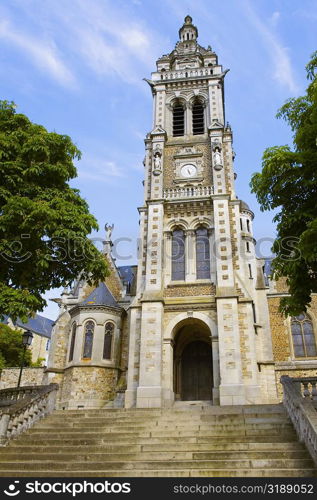 Low angle view of a church, Eglise St.-Benoit, Le Mans, France