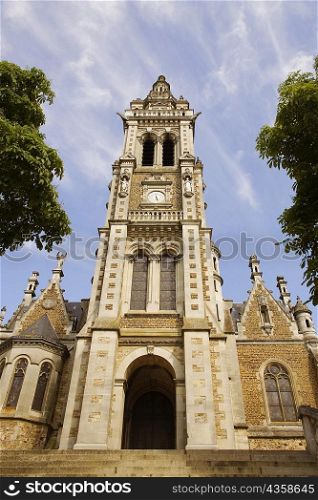 Low angle view of a church, Eglise St.-Benoit, Le Mans, France