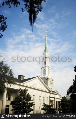 Low angle view of a church, Georgia, USA