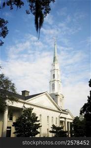 Low angle view of a church, Georgia, USA