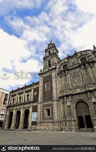 Low angle view of a church, Iglesia De Santo Domingo, Oaxaca, Mexico