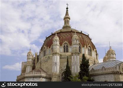 Low angle view of a church, Madrid, Spain