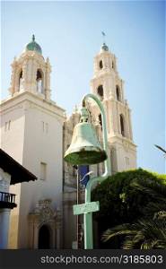 Low angle view of a church, Mission Dolores, San Francisco, California, USA