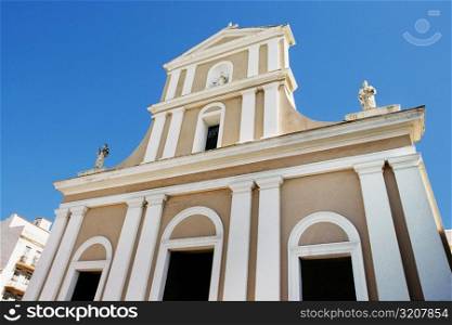 Low angle view of a church, Old San Juan, Puerto Rico