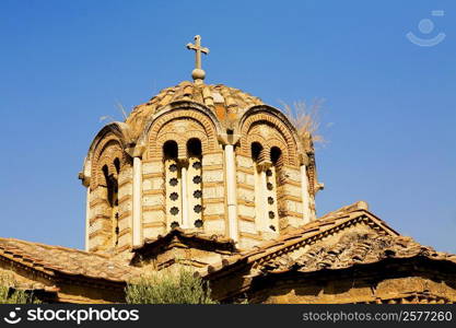 Low angle view of a church, Panagia Gorgoepikoos, Athens, Greece