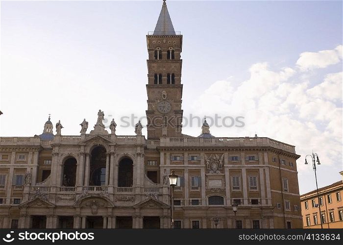 Low angle view of a church, Santa Maria Maggiore Church, Rome, Italy
