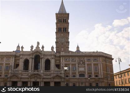 Low angle view of a church, Santa Maria Maggiore Church, Rome, Italy