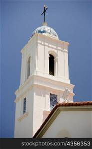 Low angle view of a church, St James by the sea, Episcopal Church, La Jolla, San Diego, California, USA