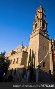 Low angle view of a church, Templo Del Encino, Aguascalientes, Mexico