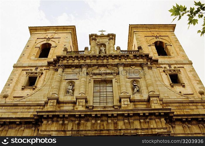 Low angle view of a church, Toledo, Spain