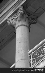 Low angle view of a column, Nagasaki, Japan