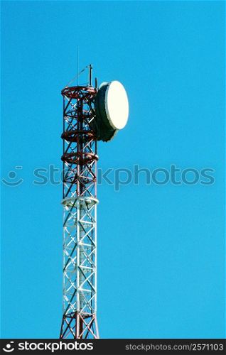 Low angle view of a communications tower, Leesburg, Virginia, USA