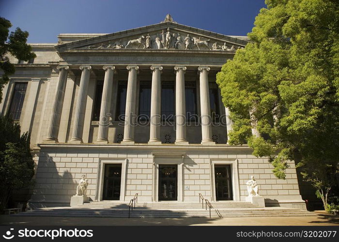 Low angle view of a government building