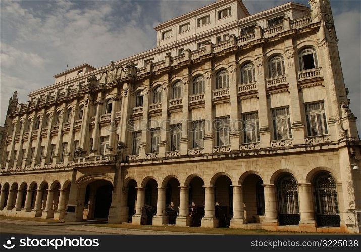 Low angle view of a government building, Havana, Cuba