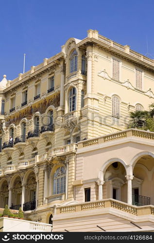 Low angle view of a hotel, Hotel Hermitage, Monte Carlo, Monaco