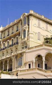Low angle view of a hotel, Hotel Hermitage, Monte Carlo, Monaco
