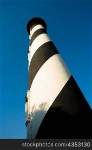 Low angle view of a lighthouse, St. Augustine Lighthouse And Museum, St. Augustine, Florida, USA