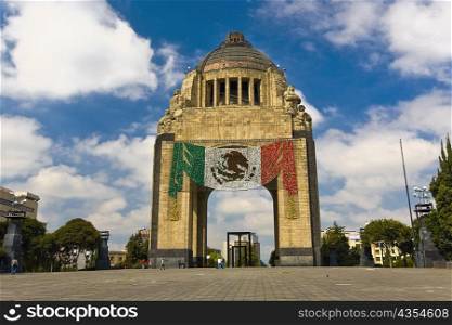 Low angle view of a monument, Monumento a La Revolucion, Mexico City, Mexico
