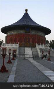 Low angle view of a pagoda, Summer Palace, Beijing, China