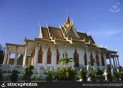 Low angle view of a palace, Royal Palace, Phnom Penh, Cambodia