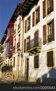 Low angle view of a residential building, Spain