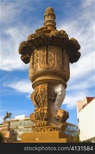 Low angle view of a sculpture, General Enrique Estrada, Zacatecas State, Mexico