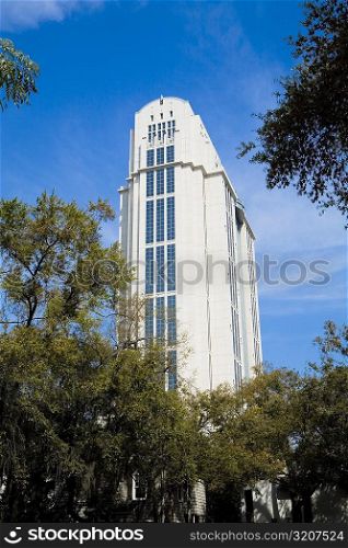 Low angle view of a skyscraper, Orlando, Florida, USA