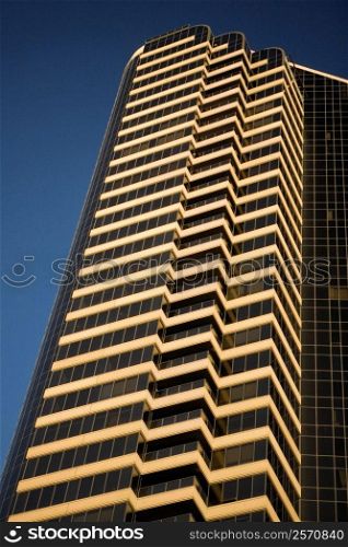 Low angle view of a skyscraper, San Diego, California, USA