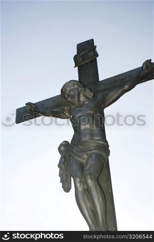 Low angle view of a statue, Czech Republic