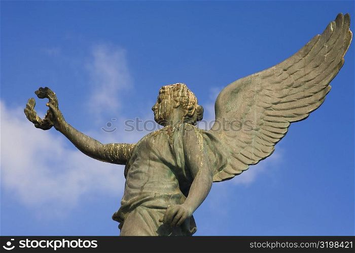 Low angle view of a statue, Greece
