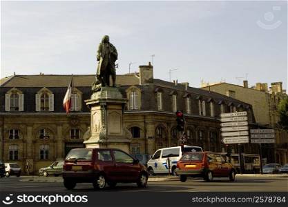 Low angle view of a statue, Place de Tourny, Bordeaux, France